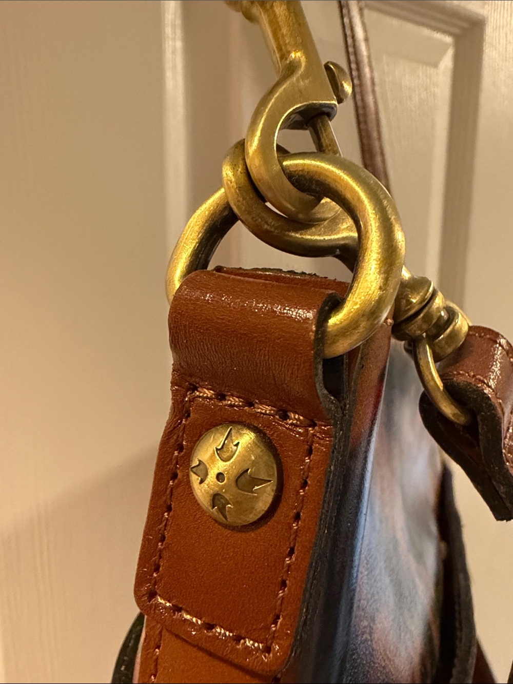 NEW Patricia Nash summer collection Floral Crossbody Shoulder Tote Bag in Brown - Picture 7 of 9
